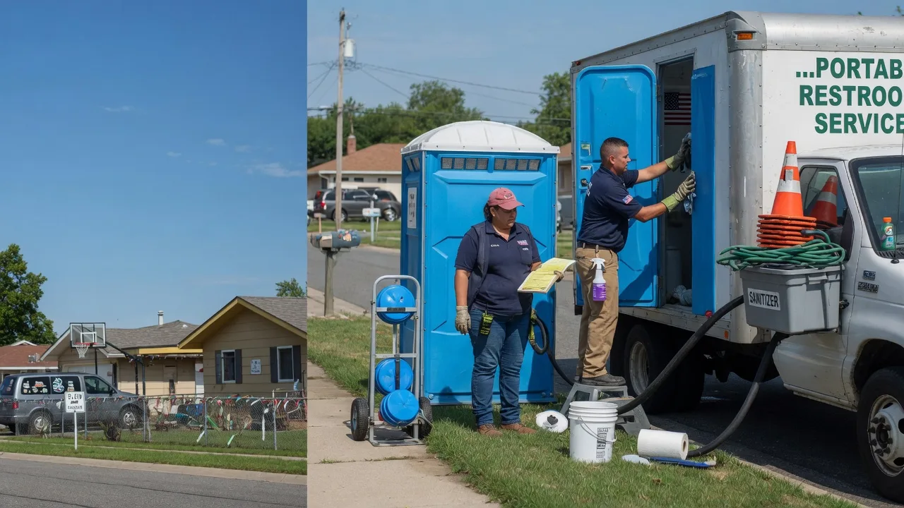 Portable Toilet Rental in Hanna City, IL near me